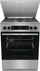 Shporet me gaz dhe furrë elektrike Gorenje G600 GKS6C71XF, 4 vatra, 71L, inox