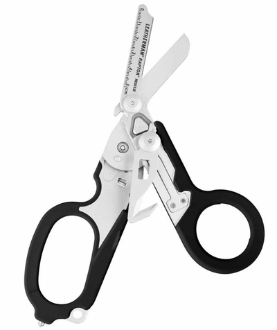 Мулти‑алатка за спасување Leatherman Raptor Rescue, не'рѓосувачки челик, преклопна, црна