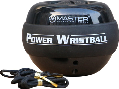 Top stërvitor për kyç MASTER Wrist Ball, për parakrah dhe dorë, pa bateri, jeshil