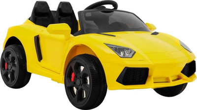 Makine elektrike për kalamaj Future Battery Car, me telekomandë, MP3 USB, e verdhë