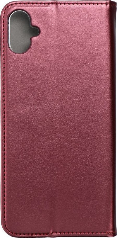 Këllëf libër Magneto Smart për Samsung Galaxy A05, me magnet, me mbajtëse, burgundy metalik