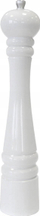 Mulli manual për kripë dhe piper, 32 cm, dru, i bardhë