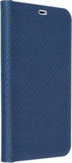 Këllëf OEM LUNA Book Carbon për Samsung Galaxy A23 5G, me magnet, i kaltër