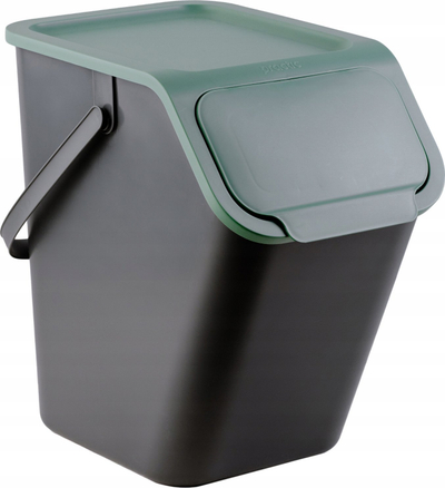 Set kosha plehrash Practic Trio, 3x25L, sistem modular, me ngjyra të ndryshme