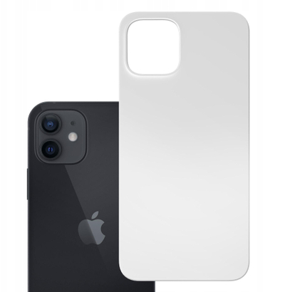 Kapak telefoni 3MK Hardy MagSilicone për iPhone 12, silikon, MagSafe, i bardhë