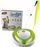 Lodër për mace Hilton Smart Hunting Cat, që sillet rrotull 360°, me zile, jeshile me të bardhë