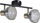 Spot tavani Activejet LISA, 2 llamba E14, IP20, i zi
