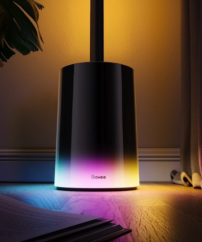Llambë dyshemeje Govee Floor Lamp 2, LED, Wi-Fi Matter, e zezë