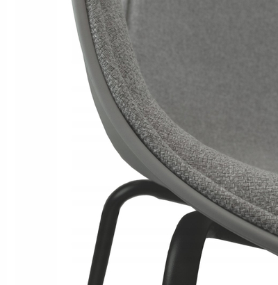 Fotelja Nuforma IMOLA, dizajn modern, 73x65.5x65.5cm, gri