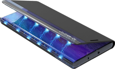 Këllëf telefoni Hurtel New Sleep për Xiaomi Redmi Poco M4 Pro, tip libër, me magnet, i zi