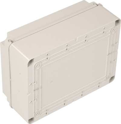 Kuti elektrike sipërfaqësore Gewiss GW44209, 300 x 220 x 120 mm, IP56, gri