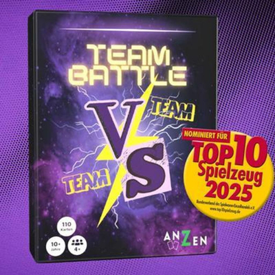 Lojë me letra Anzen Team Battle, 110 letra, 10+ vjeç, shumëngjyrëshe