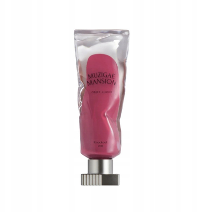 Buzëkuq i lëngshëm Muzigae Mansion Objet Liquid 018 Knockout, efekt mat, 6ml, rozë