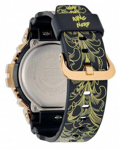 Orë për meshkuj Casio G-Shock King Nerd 54mm, e verdhë/gjelbër