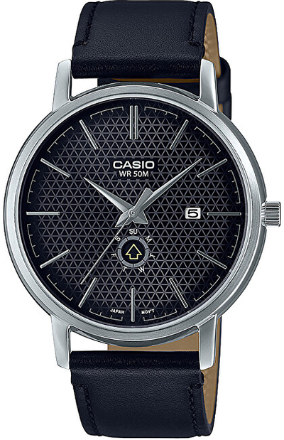 Orë dore për meshkuj Casio MTP-B125L-1AVEF, e zezë