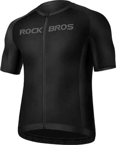 Bluzë çiklizmi Rockbros 15120002004, me mëngë të shkurtra, madhësia XL, e zezë