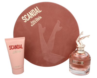 Set Jean Paul Gaultier, parfum Scandal 80 ml + losion trupi 75 ml