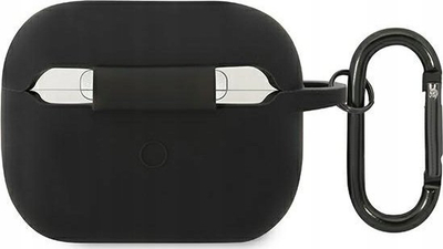 Mbulesë silikoni AMG për AirPods Pro, Liquid Silicone, e zezë