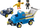 Lodër Playmobil Duck On Call 70915, makinë policie me drita dhe zë, 35 copa, blu