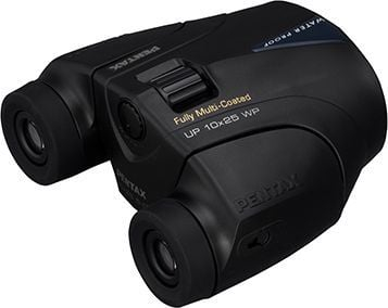 Binoklla Pentax UP 10x25 WP, prizma BaK4, që s’kanë gjë me ujin, të zeza