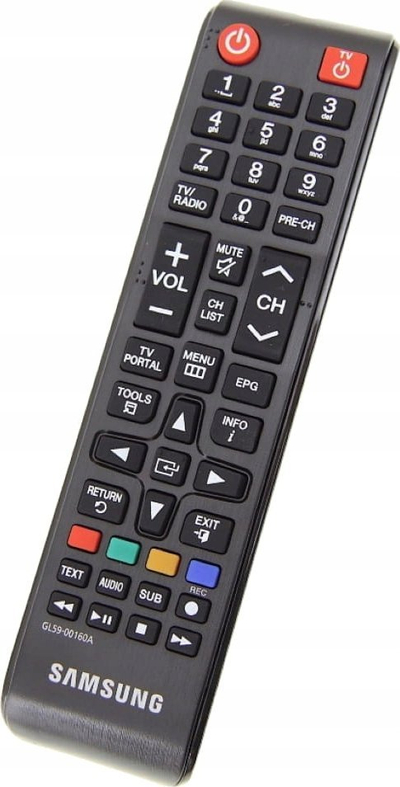 Telekomandë Samsung TM1240, për tuner Samsung GL59-00160A, e zezë