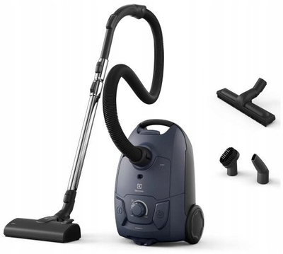 Fshesë me korrent Electrolux 500 Clean EB51C2DB, me qese, filtër HEPA, blu
