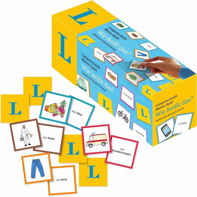 Word Memory Game German As A Foreign Language - Vv Aa
