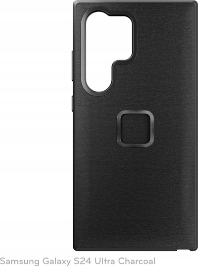 Futrollë Peak Design Everyday Case për Samsung Galaxy S24 Ultra, SlimLink magnetik, rënie deri 2m, ngjyrë charcoal