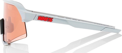 Syze sportive 100% S3 Soft Tact, me lente HiPER Coral, ngjyrë gri