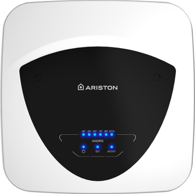 Bојлер Аристoн Андрис Елите 10U, 10L, 2kW, бeл