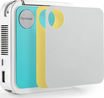 Projektor Viewsonic M1 Mini Led DLP, 854 x 480px, 120lm, i bardhë / kaltër