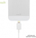 Kabllo USB Moshi USB A në Lightning, 1 m, e bardhë