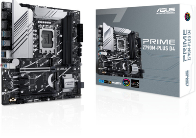 Pllakë amë ASUS PRIME Z790M-PLUS D4 (DDR4) - Intel Z790
