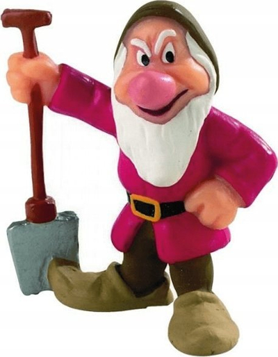 Figurinë Bullyland xhuxhi Grumpy, personazh Disney, shumëngjyrësh