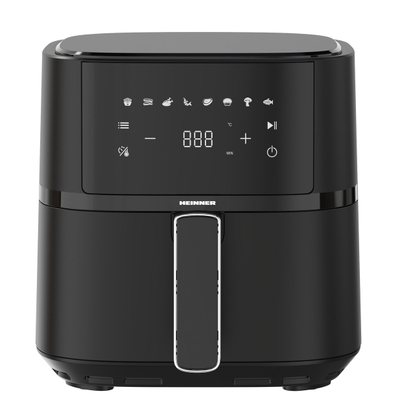 Fritezë me ajër Heinner BlackMatte, 4L, 1500W, e zezë