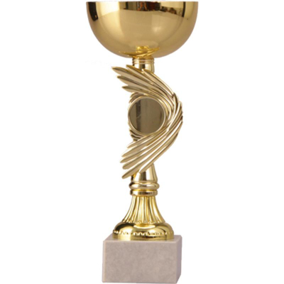 Kupë trofe VS T-M 9031C, metal, 18.5cm, ngjyrë ari