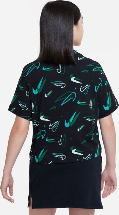 Bluzë Nike Sportswear DV0568 010, sintetike, për të rinj, e zezë