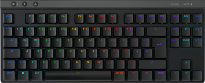 Tastierë gaming Logitech G515 LIGHTSPEED TKL, mekanike, wireless, e zezë