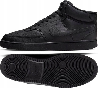 Atlete Nike Court Vision Mid Next Nature, burrash, UK 11, të zeza