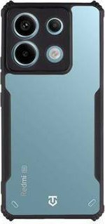 Mbulesë telefoni Tactical Quantum Stealth, për Xiaomi Redmi Note 13 Pro 5G, kundër goditjeve, transparente e zezë