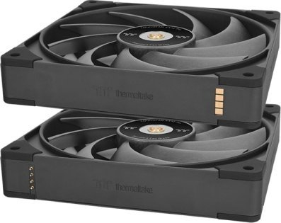 Set ventilatorësh PC Thermaltake TOUGHFAN EX14 Pro PWM, 140mm, 3 copë, i zi