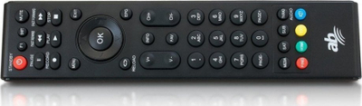 Marrës satelitor CryptoBox AB 800UHD, 4K UHD, USB për muzikë e filma, i zi