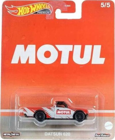 Maket makine Hot Wheels Pop Culture Vintage Oil Datsun 620, shkalla 1:64, për koleksion, shumengjyrësh