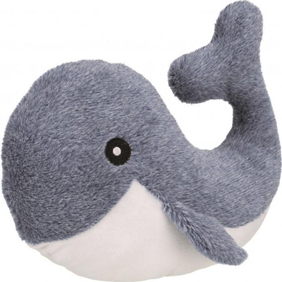 Lodër pelushi për qen Trixie Whale Brunold BE NORDIC, poliestër, 25 cm, blu