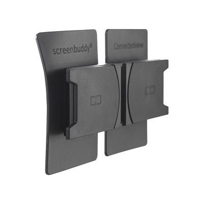 Mbajtëse Magnetike për dy monitorë ConnectedView ScreenBuddy Set - E zezë