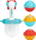 Lodër banje Akuku Strainer Basket, set me 3 topa, mbi 12 muajsh, shumëngjyrëshe