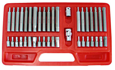 Set çelësash MEGA XZN Torx 10740, 40 copë