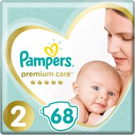 Pelena Pampers Premium Care 2, 4-8 kg, 68 copë