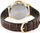 Orë Casio MTPV004GL-9A quartz, me rrip lëkure kafe