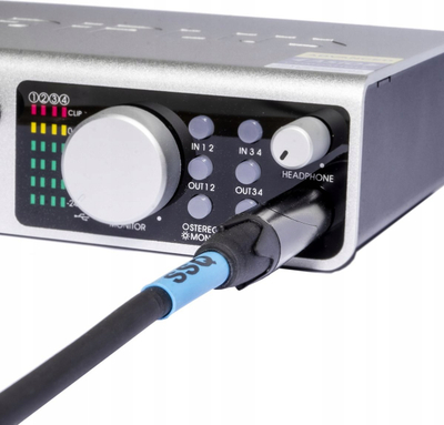 Kabllo audio Sound Station Quality SS-1447, 3 m, jack 6.3 mm mono, e zezë